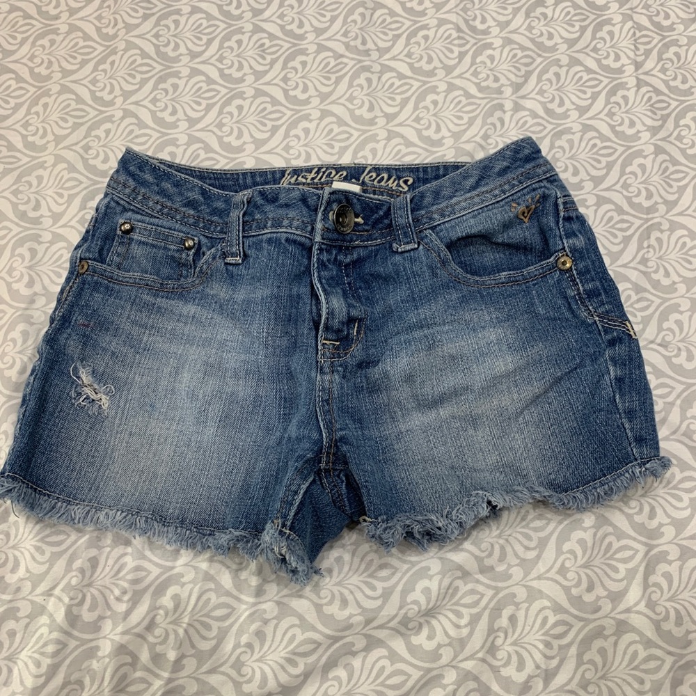 Girls Justice Jean Shorts